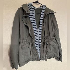 Women’s Roxy hooded utility jacket